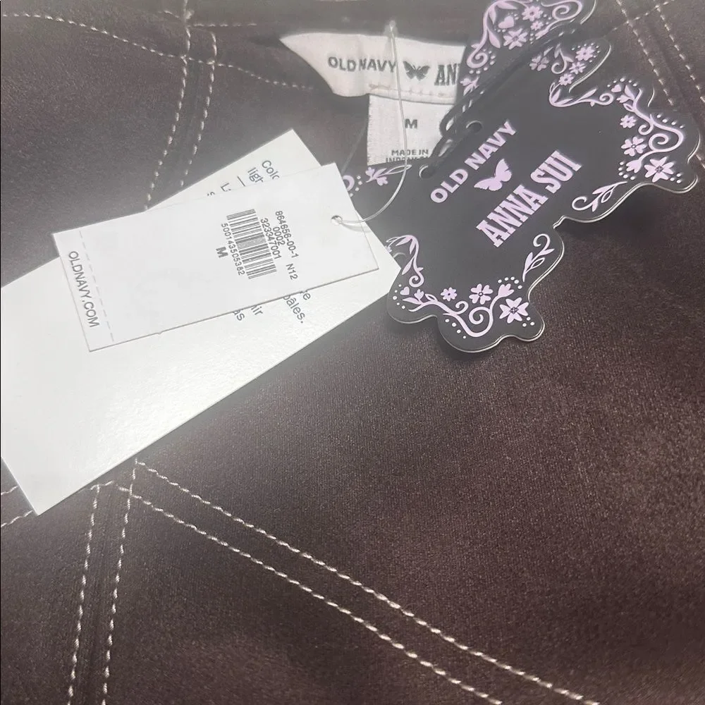 Anna Sui Chocolate Brown Skirt